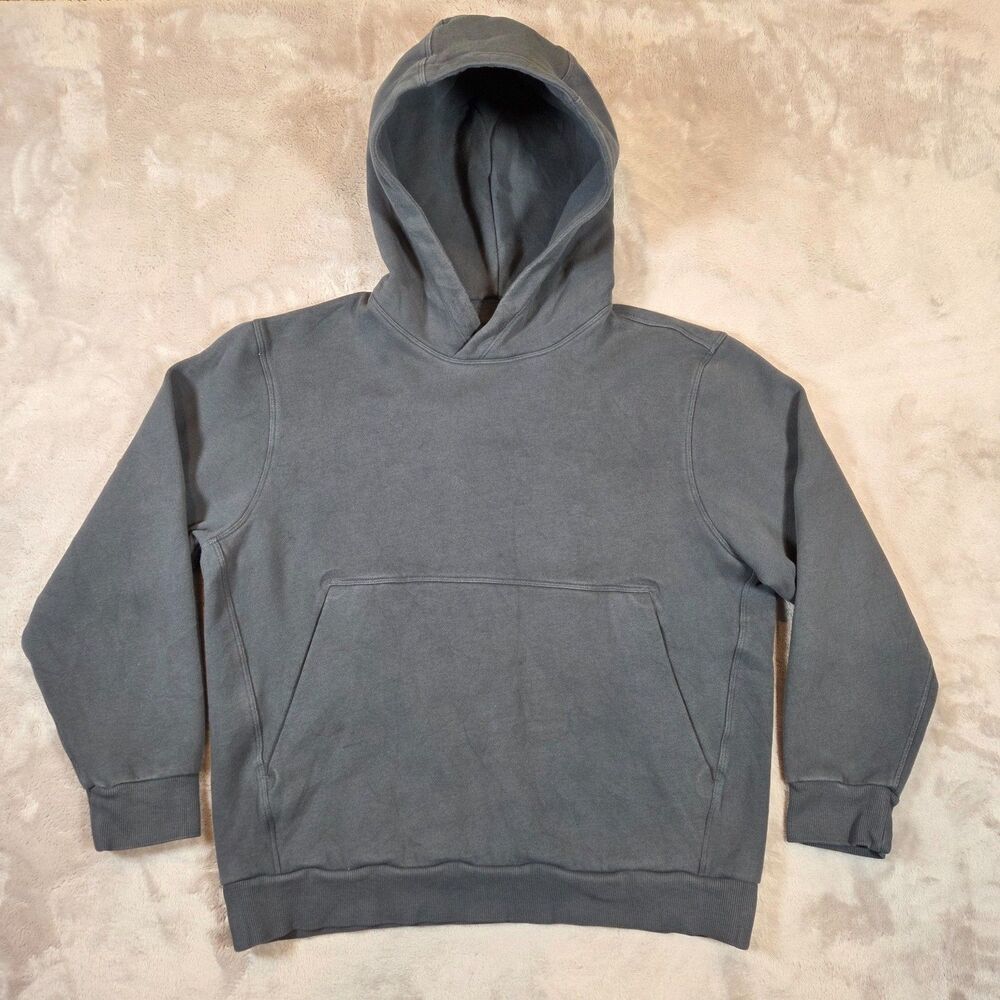 lululemon Steady State Pullover Hoodie Men's XS Gray Fleece Kangaroo Pocket - Picture 1 of 7